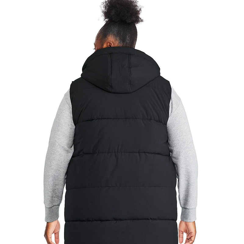 Veste matelassée longue George Plus pour femmes Tailles 1X-4X
