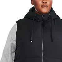 Veste matelassée longue George Plus pour femmes Tailles 1X-4X