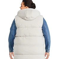 Veste matelassée longue George Plus pour femmes Tailles 1X-4X
