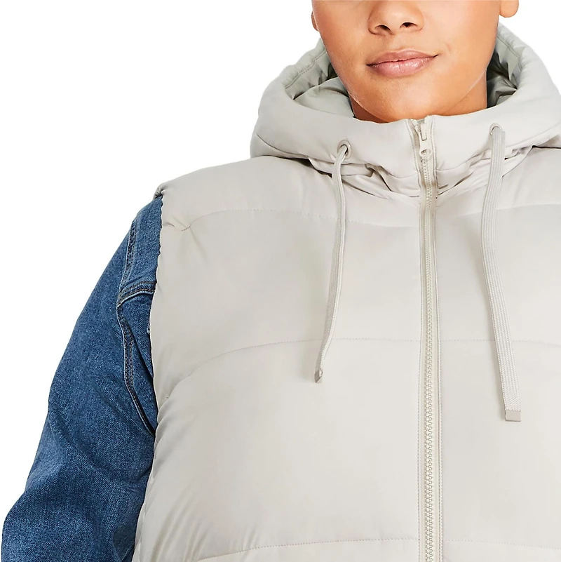 Veste matelassée longue George Plus pour femmes Tailles 1X-4X