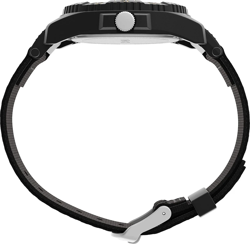 Timex Expedition® Acadia Rugged 42mm Mixed Material Fabric Strap Watch