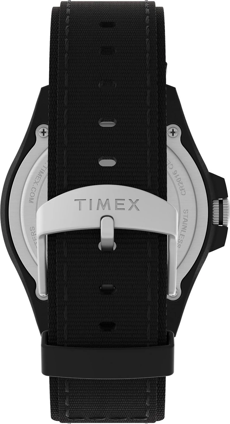 Timex Expedition® Acadia Rugged 42mm Mixed Material Fabric Strap Watch