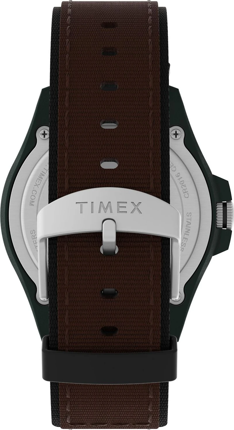 Montre Timex Expedition® Acadia 42 mm bracelet en tissu à matériaux mixtes