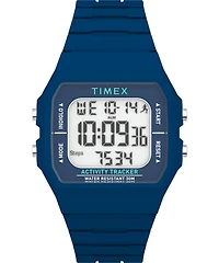 Timex 40mm Step & Activity Tracking Silicone Strap Watch