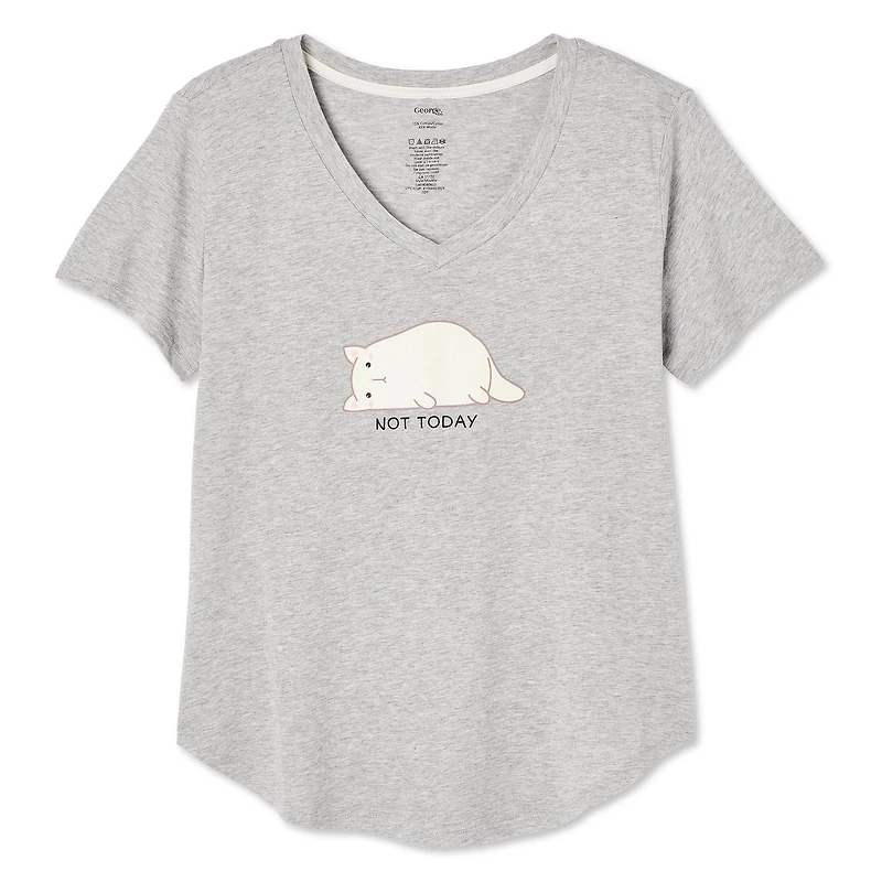 George Women's Graphic Sleep Tee