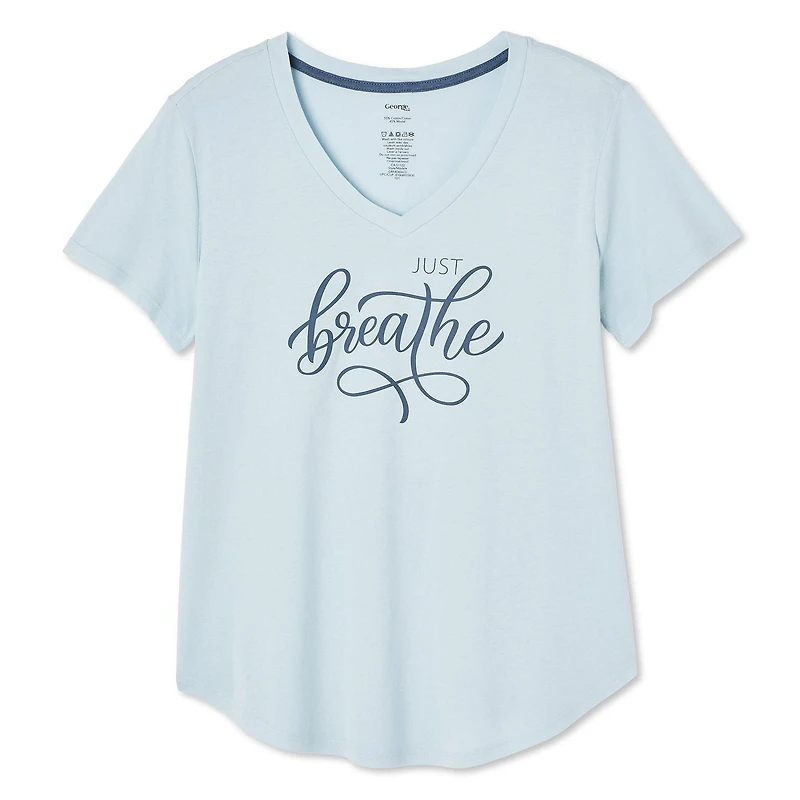 George Women's Graphic Sleep Tee