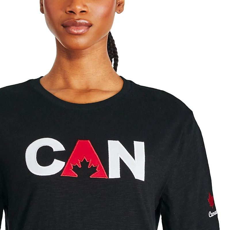 T-shirt avec imprimé graphique Canadiana collection non genrée pour adultes