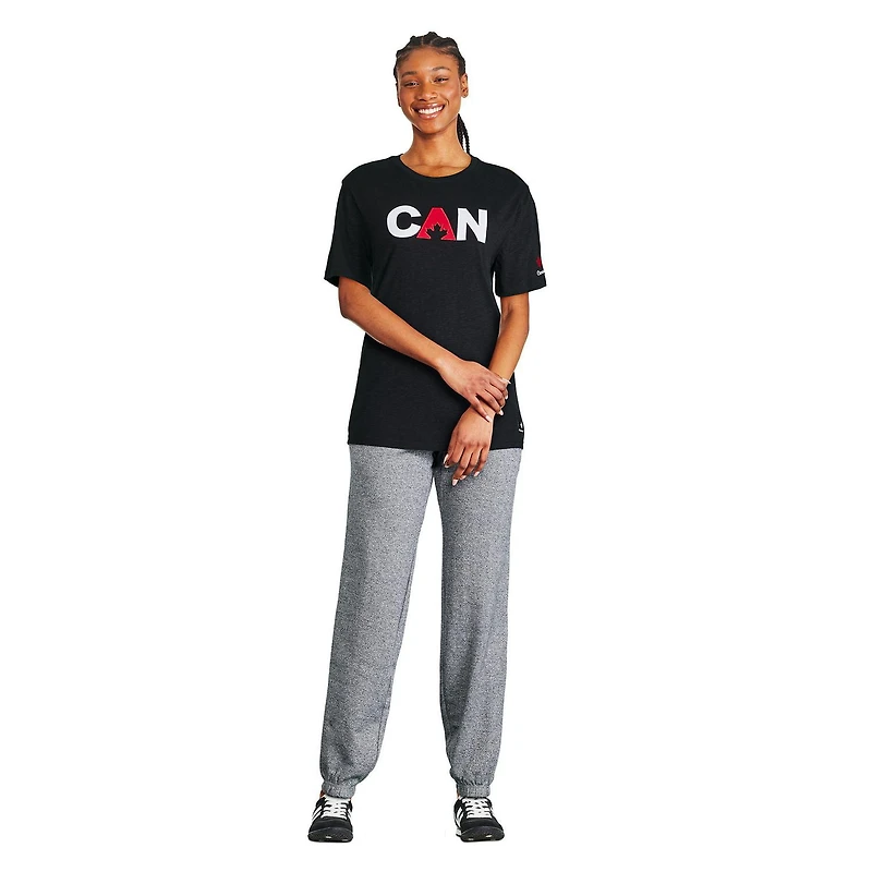 T-shirt avec imprimé graphique Canadiana collection non genrée pour adultes