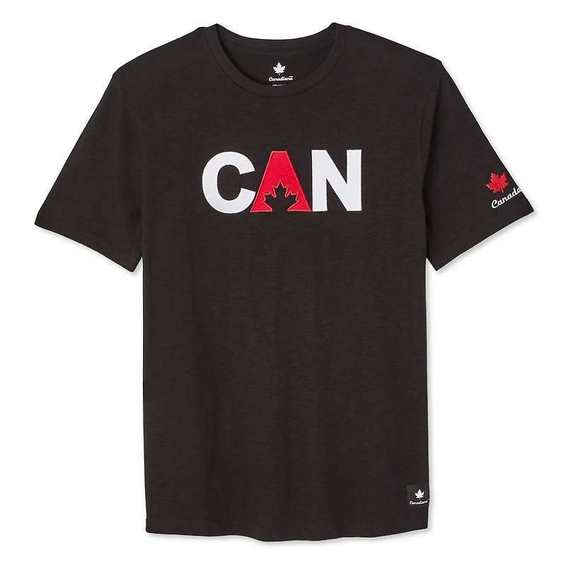 T-shirt avec imprimé graphique Canadiana collection non genrée pour adultes