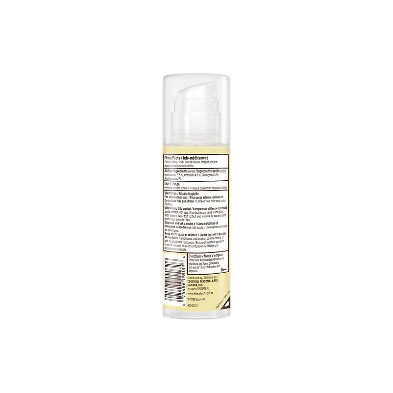 Lotion écran solaire Silk HydrationMD WeightlessMC de Hawaiian TropicMD, FPS 30 150 ml
