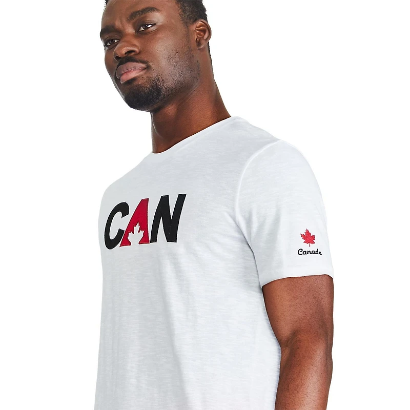 T-shirt avec imprimé graphique Canadiana collection non genrée pour adultes