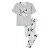 No Boundaries Women's Pajama 2-Piece Set
