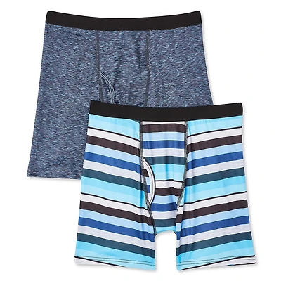 Lot de 2 caleçons boxer performance Athletic Works pour garçons