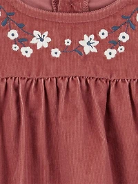 Carter's Child of Mine Baby Girls' Bubble Set - Rust Floral, Newborn 6/9 Months
