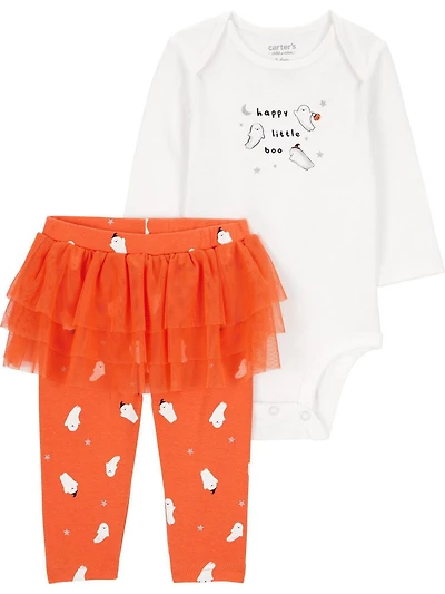 Carter's Child of Mine Ensemble tutu pour bébé fille - Fantôme orange 0/3 mois 24