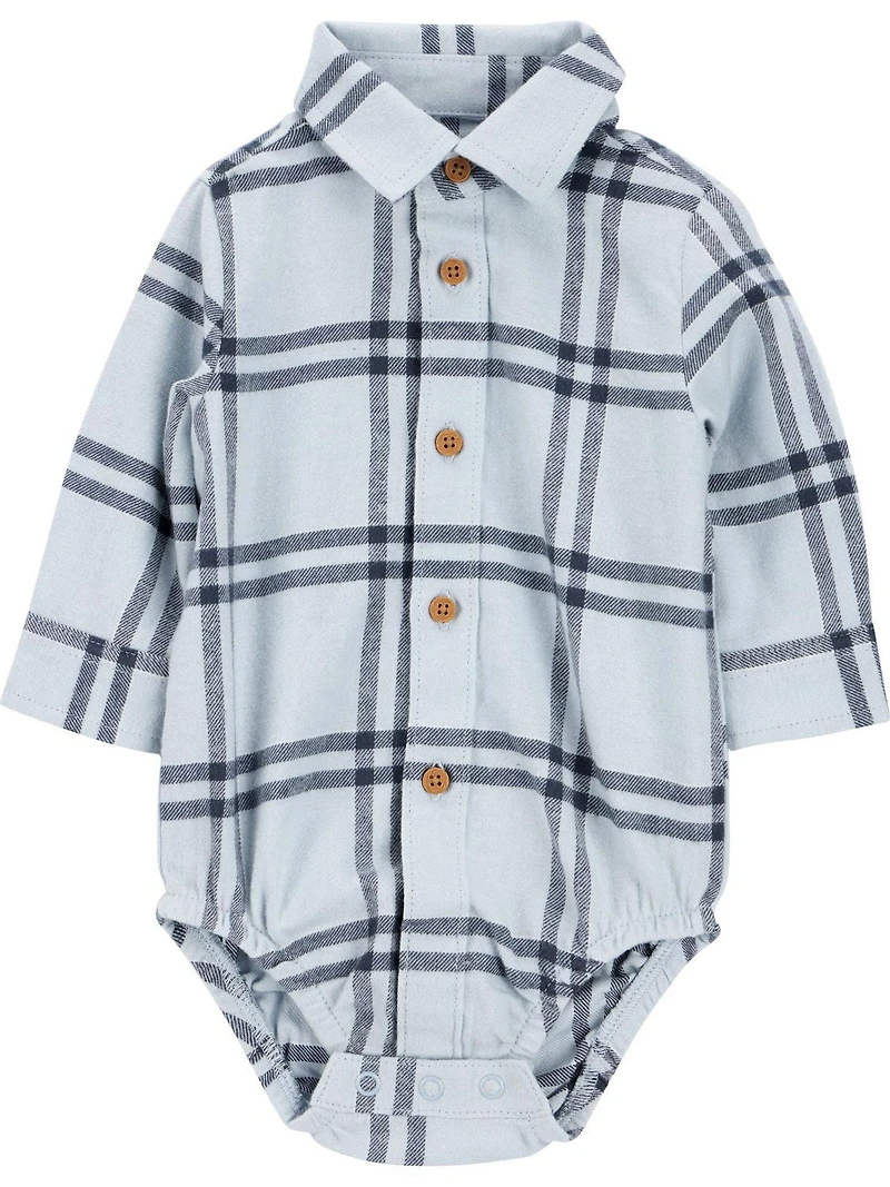 Carter's Child of Mine Ensemble à carreaux bleus pour bébé garçon