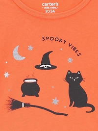 Carter's Child of Mine Ensemble 2 pièces chat orange pour petite fille Tailles : 2T - 5T