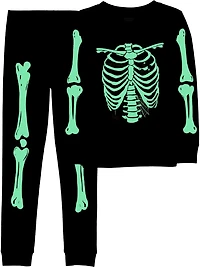 Carter's Child of Mine Big Kid Unisex 2-Piece Pajamas - Skeleton, Sizes: 5-12