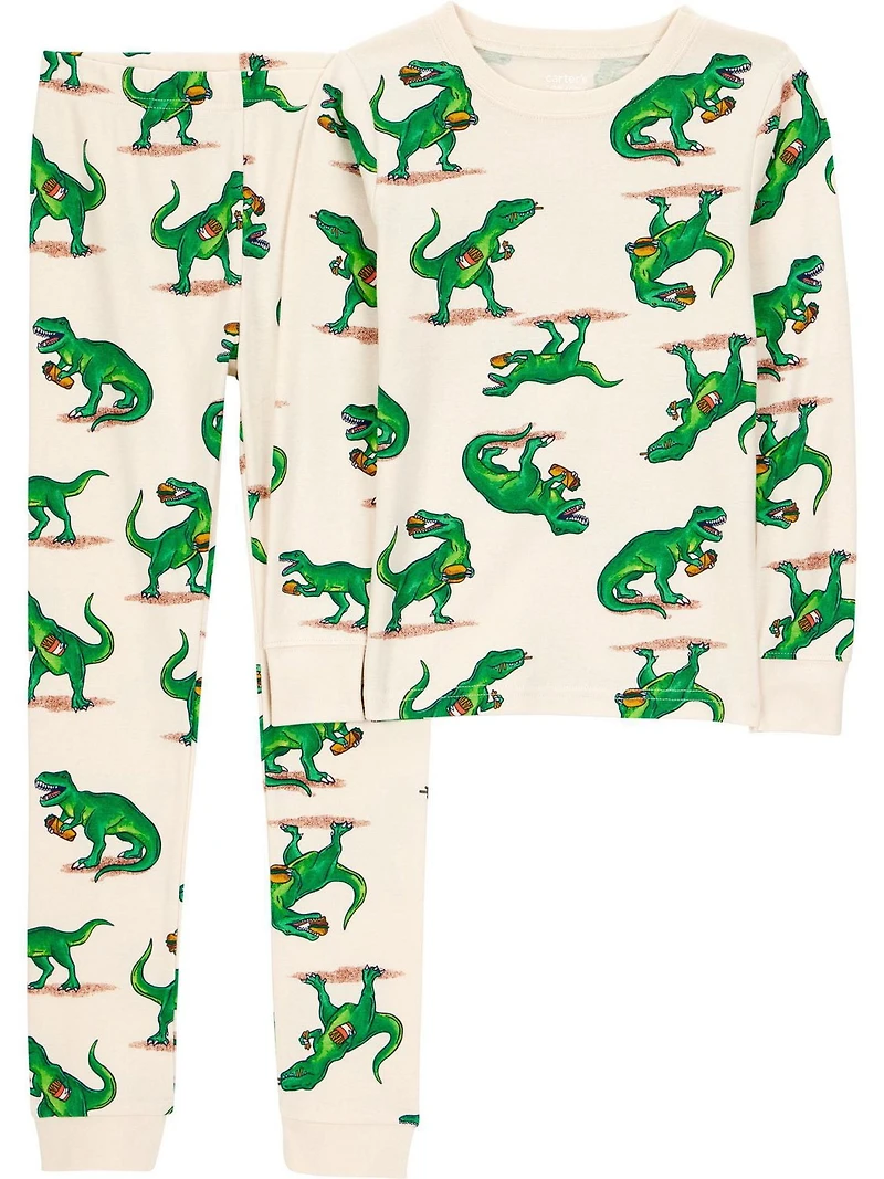Carter's Child of Mine Pyjama 2 pièces pour grand garçon - Dinosaure néon Tailles : 5-12