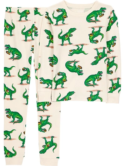 Carter's Child of Mine Pyjama 2 pièces pour grand garçon - Dinosaure néon Tailles : 5-12