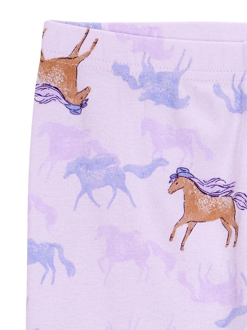 Carter's Child of Mine Pyjama 2 pièces pour grande fille - Cheval violet Tailles : 5-12