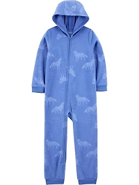 Carter's Child of Mine Pyjama 1 pièce pour grand garçon - Bleu gaufré Tailles : 5-12