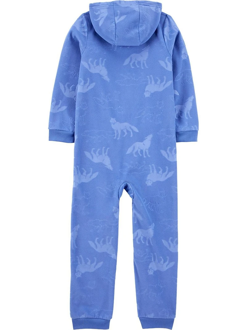 Carter's Child of Mine Pyjama 1 pièce pour grand garçon - Bleu gaufré Tailles : 5-12