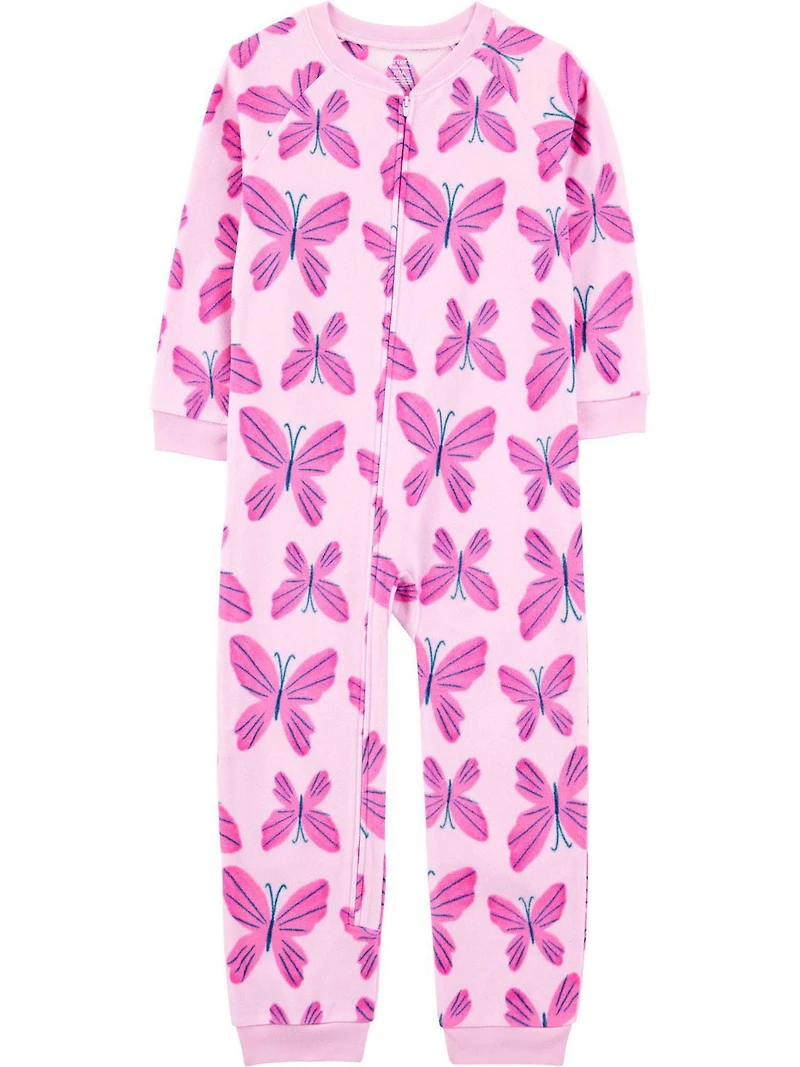 Carter's Child of Mine Pyjama 1 pièce pour grande fille - Papillon rose Tailles : 5 12