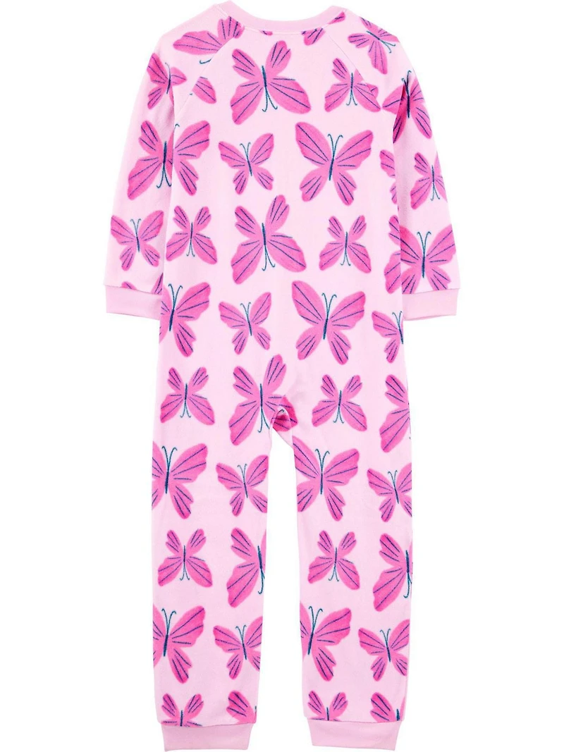Carter's Child of Mine Pyjama 1 pièce pour grande fille - Papillon rose Tailles : 5 12