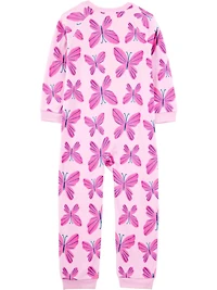 Carter's Child of Mine Pyjama 1 pièce pour grande fille - Papillon rose Tailles : 5 12