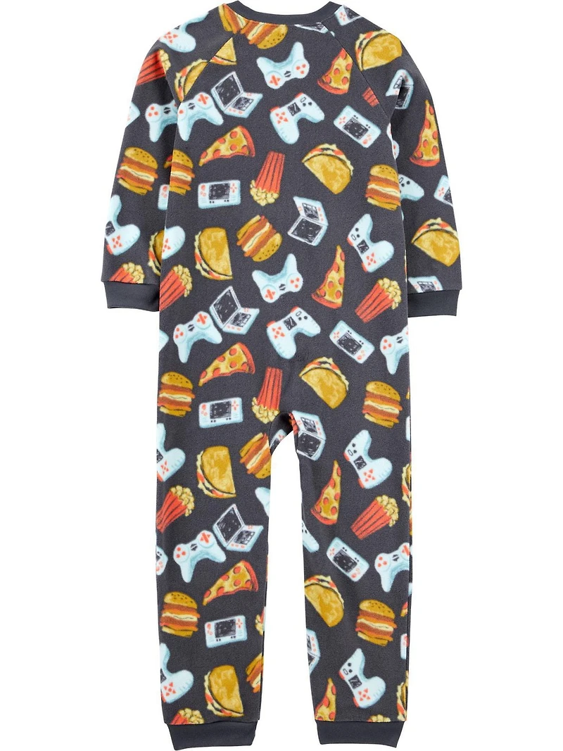 Carter's Child of Mine Big Kid Boys' 1-Piece Pajama - Gamer Food