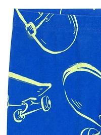 Carter's Child of Mine Big Kid Boys' 2-Piece Pajamas - Neon Skateboards, Sizes 5-12