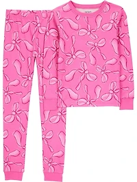 Carter's Child of Mine Pyjama 2 pièces pour grande fille - Nœuds roses
