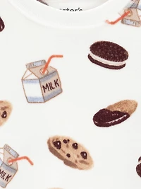 Carter's Child of Mine Pyjama 2 pièces pour tout-petit garçon - Lait et biscuits Tailles : 6/9 mois 5T