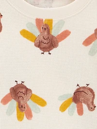 Carter's Child of Mine Toddler Unisex 2-Piece Pajama - Turkey, Sizes: 6/9 Months 5T