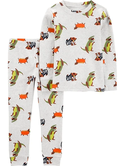 Carter's Child of Mine Pyjama 2 pièces pour tout-petit garçon - Dinosaure d'Halloween