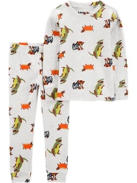 Carter's Child of Mine Pyjama 2 pièces pour tout-petit garçon - Dinosaure d'Halloween