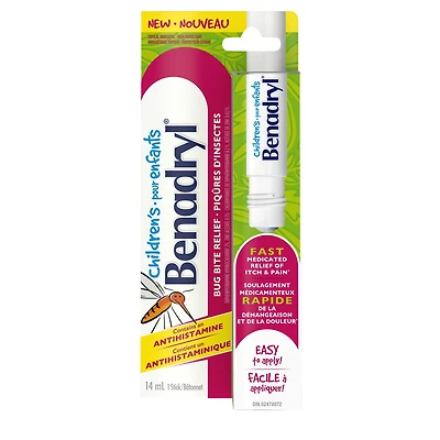 Benadryl Enfants, Piqûres D'insectes, 14 mL 14 ml