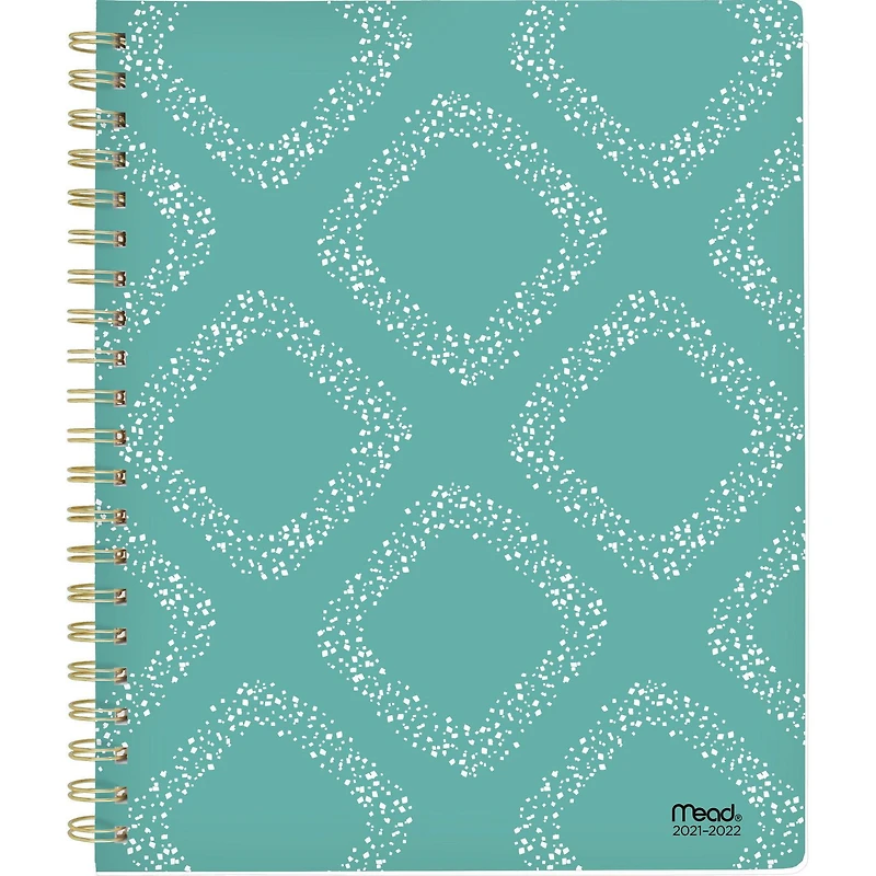 Mead Teal Arbor Large Planner