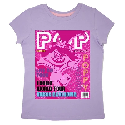 Trolls Girl's Short Sleeve T-Shirt