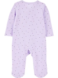 Carter's Child of Mine Baby Girls Sleep N' Play, Purple, Preemie-6/9 Months