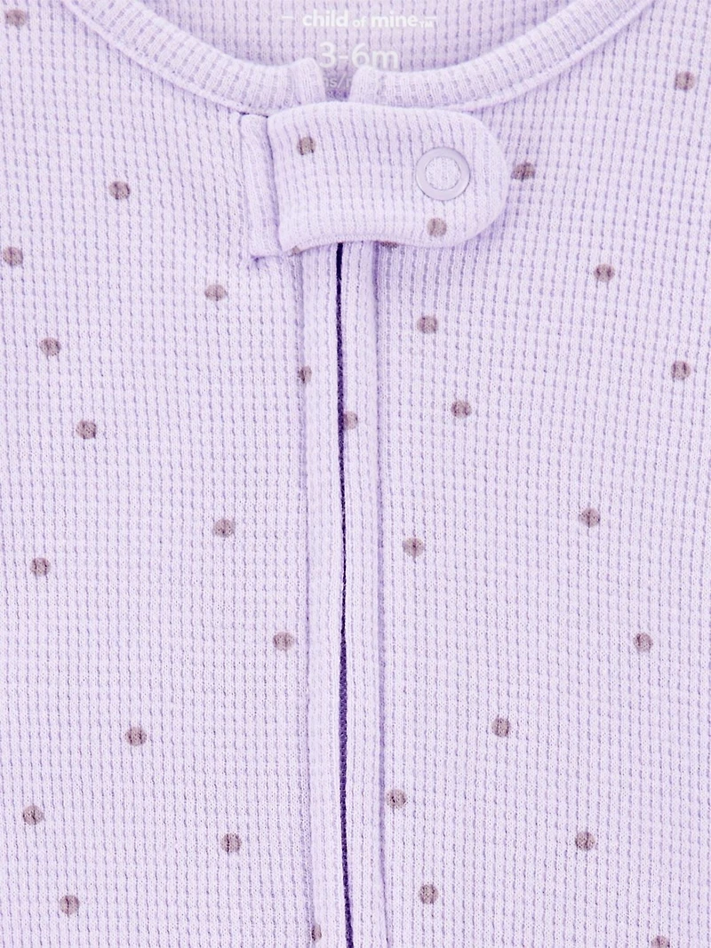 Carter's Child of Mine Baby Girls Sleep N' Play, Purple, Preemie-6/9 Months
