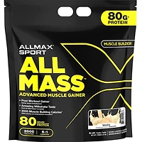 Allmax Allmass - Vanille Allmax Allmass Gain de Musculaire - Vanille