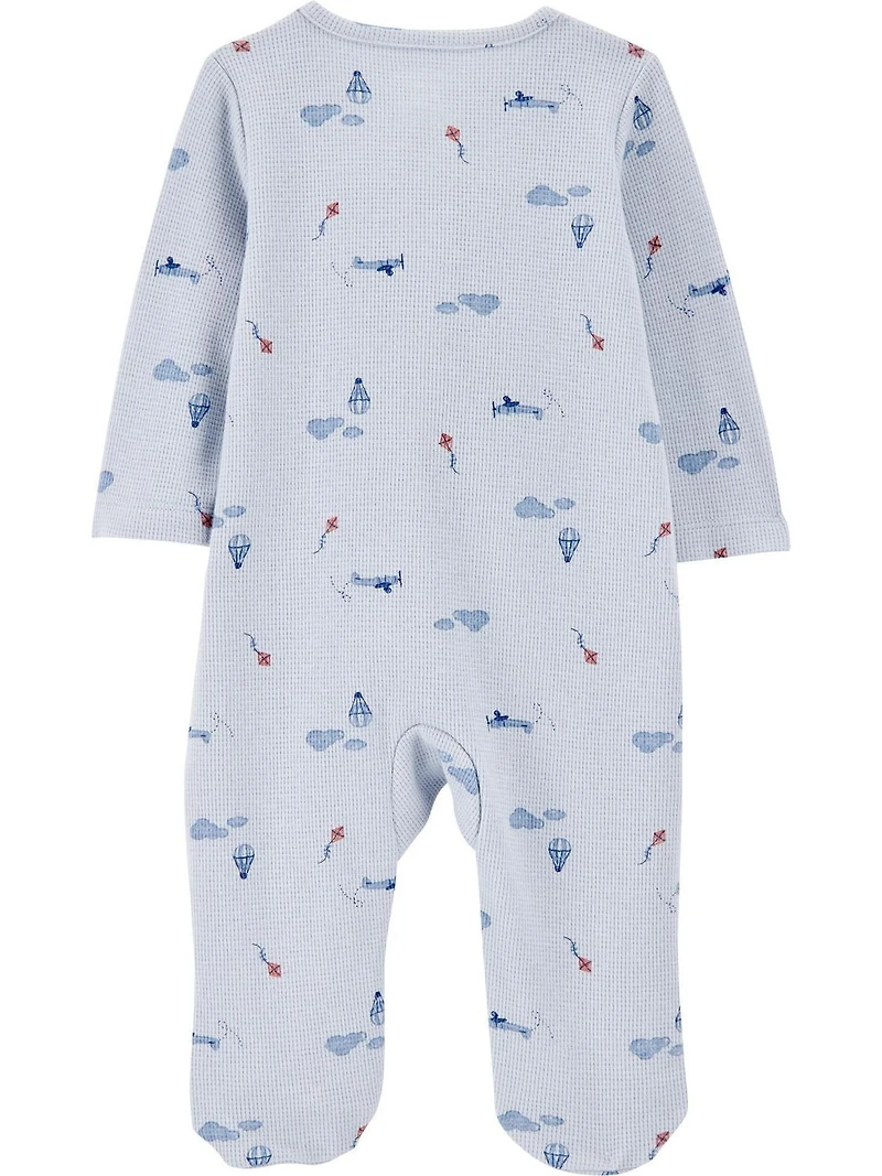 Carter's Child of Mine Baby Boys' Sleep N Play - Blue Hot Air Balloon