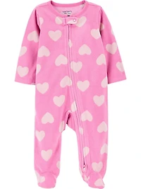 Carter's Child of Mine Baby Girls' Sleep N Play - Purple Heart, Preemie