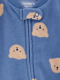 Carter's Child of Mine Baby Boys' Sleep N Play - Blue Bear Head