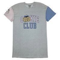 Sesame Street Chemise de nuit à manches courtes pour femme