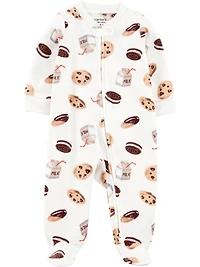 Carter's Child of Mine Baby Unisex Sleep N Play - Milk and Cookies