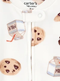 Carter's Child of Mine Sommeil et jeu unisexe pour bébé - Lait et biscuits