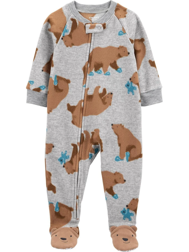 Carter's Child of Mine Toddler Boys' 1-Piece Pajama - Bear, Sizes: 6/9 Months 5T